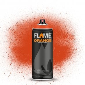 Flame Orange spray paint - Orange